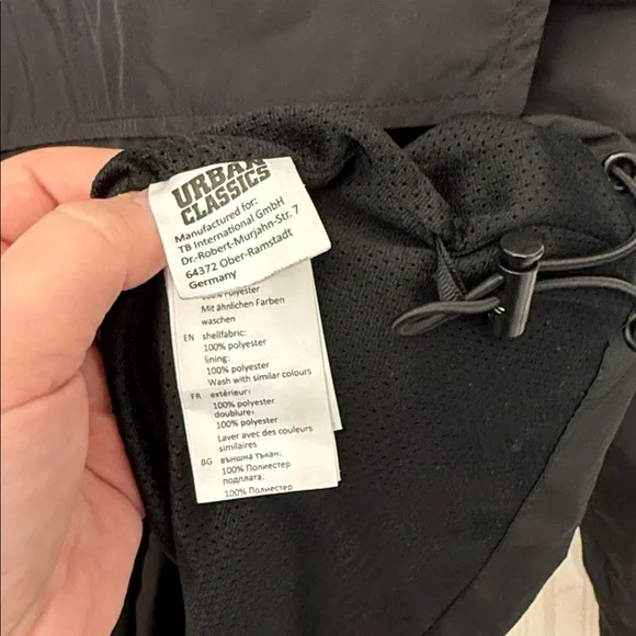 FULL OF HELL metal band 3/4 zip windbreaker raincoat - Picture 9 of 9